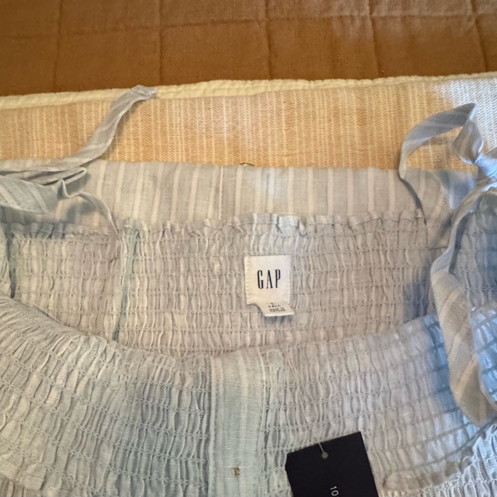 L tall GAP Sky Blue dress